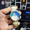 Customized-Photo-Dial-Watch-for-men-white-golden-friend-store customize photo dial printed wrist watch for men two tone white golden metal chain