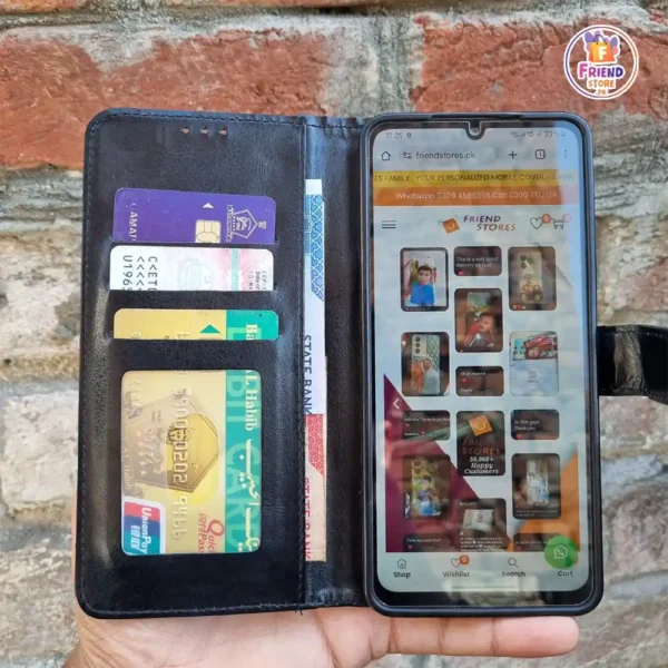 Samsung A06 Book Flip Cover