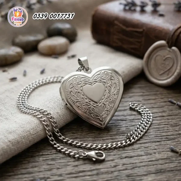 custom-photo-locket-heart-shape-stainless-steel-friend-store Custom photo printed heart shape locket stainless steel chain