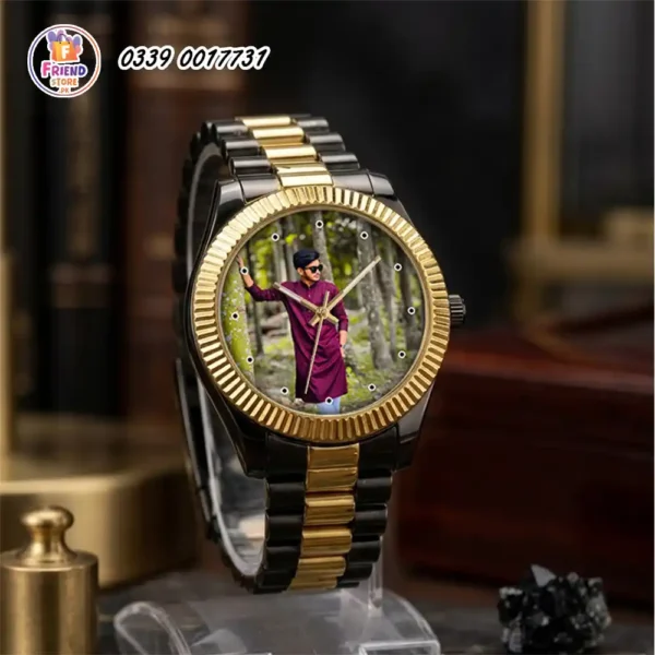 custom photo watch for men