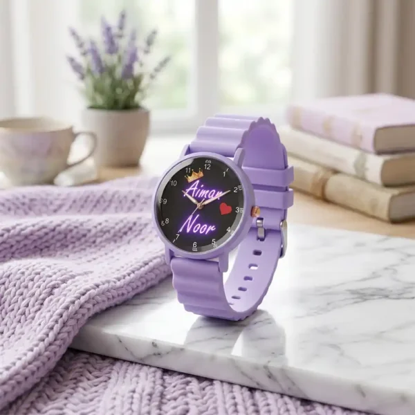 customize-name-watch-for-women Custom Name Printed Wrist Watch for Ladies