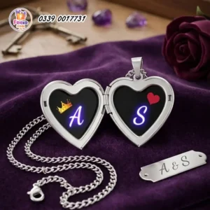 custom photo locket heart shape