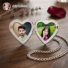 customized-photo-print-locket-heart-shape-stainless-steel-friend-store Custom photo printed heart shape locket stainless steel chain