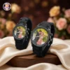 customized-photo-printed-couple-watches-soft-plastic-chain-friend-store customize photo and name printed wrist watches for couple