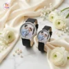 customized-photo-printed-wrist-watch-for-couple-leather-strap-friend-store customized photo and name printed couple watch