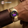 name-watch-for-men-customize-golden-metal-chain-for-men-friend-store name wrist watch customize for men golden metal chain