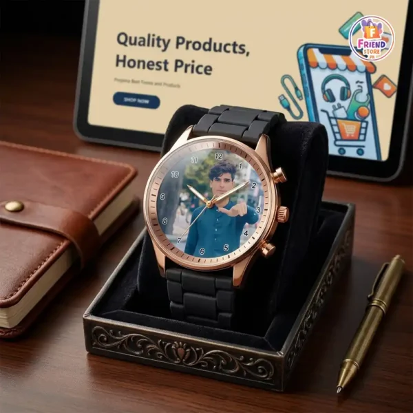 photo-watch-for-men Custom Photo Wrist Watch for Men