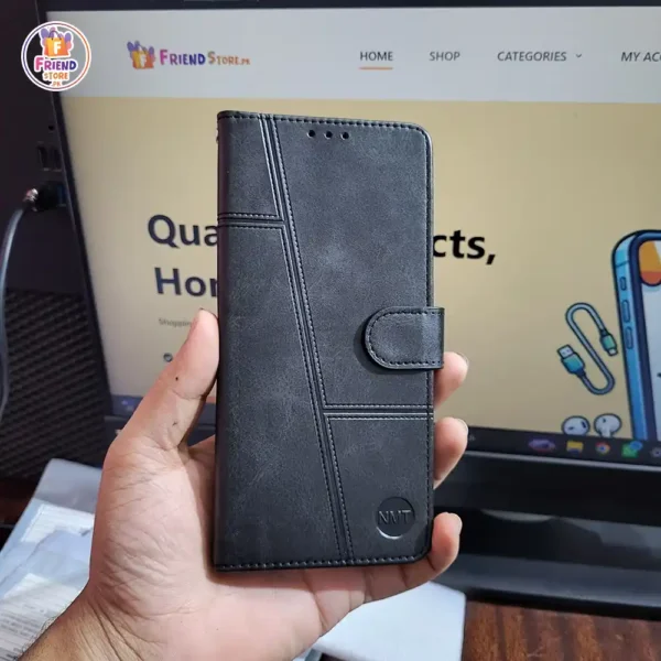 Infinix-Smart-20-leather-flip-cover-and-case-friend-store (2) Infinix Smart 20 leather flip cover