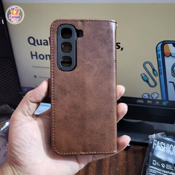 Infinix-hot-60-leather-flip-cover-and-case-friend-store (3) Infinix Hot 60 Leather Flip Cover