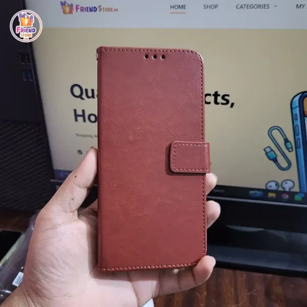 Infinix-hot-60i-leather-flip-cover-and-case-friend-store (2) Infinix Hot 60i leather flip cover