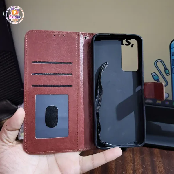 Infinix-note-12-g88-leather-flip-cover-and-case-friend-store (1) Infinix Note 12 G88 Leather Cover
