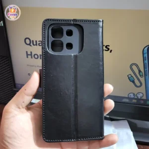Infinix Note Edge Leather Flip Cover