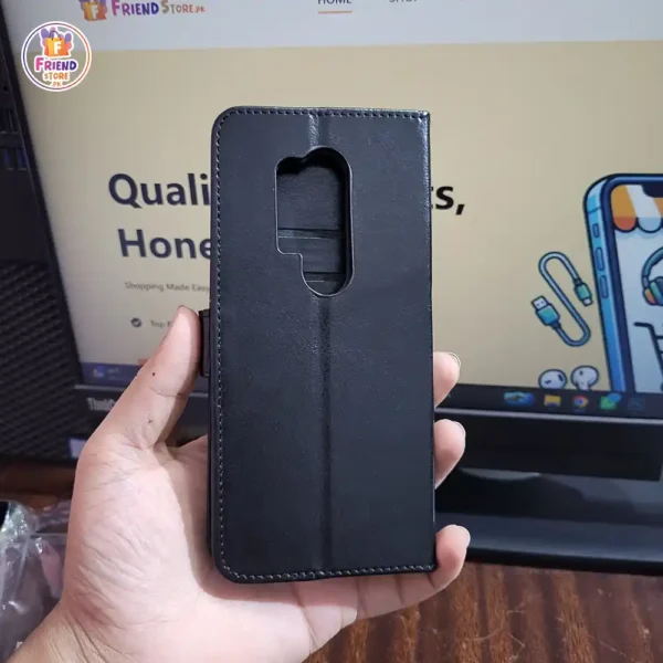 OnePlus 8 Pro leather flip cover