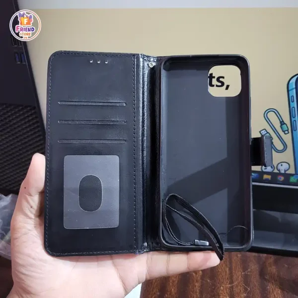 Oppo-a16e-leather-flip-cover-and-case-friend-store (1) Oppo A16e leather flip cover