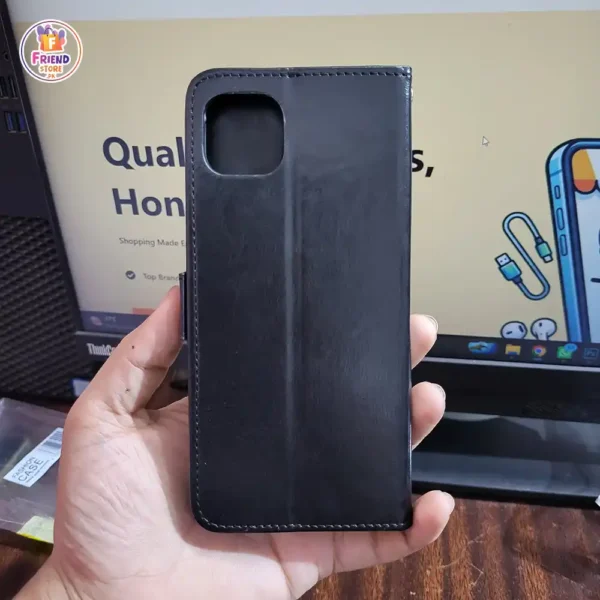 Oppo-a16e-leather-flip-cover-and-case-friend-store (3) Oppo A16e leather flip cover
