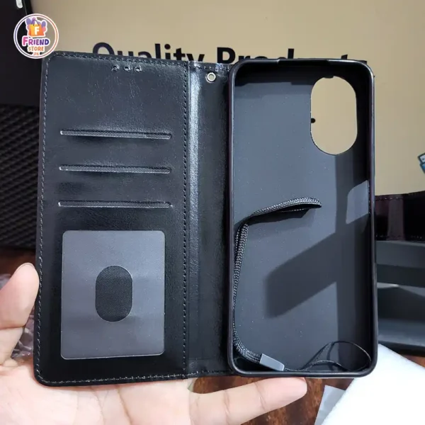 Oppo-a18-leather-flip-cover-and-case-friend-store (1) Oppo A18 Leather Case
