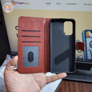 Oppo Reno 5 Leather Flip Cover