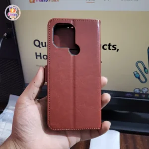 Redmi A1 Plus leather flip cover