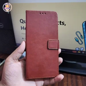 Samsung A06 Leather Flip Cover