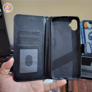 Samsung Galaxy A04e leather flip cover