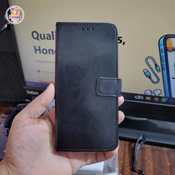 Samsung Galaxy A04e leather flip cover