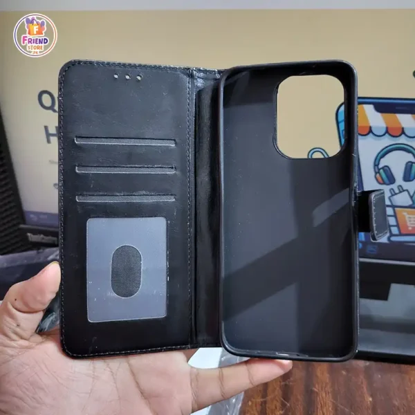 Xiaomi-Redmi-13-leather-flip-cover-and-case-friend-store (1) Xiaomi Redmi 13 leather flip cover