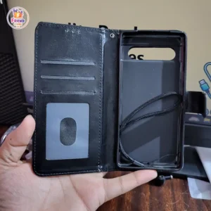 google-pixel-7a-leather-flip-cover-and-case-friend-store (1) Google Pixel 7a Leather Case