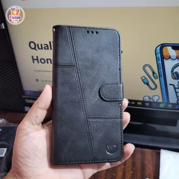 infinix-hot-70-leather-flip-cover-and-case-friend-store (2) Infinix Hot 70 leather flip cover