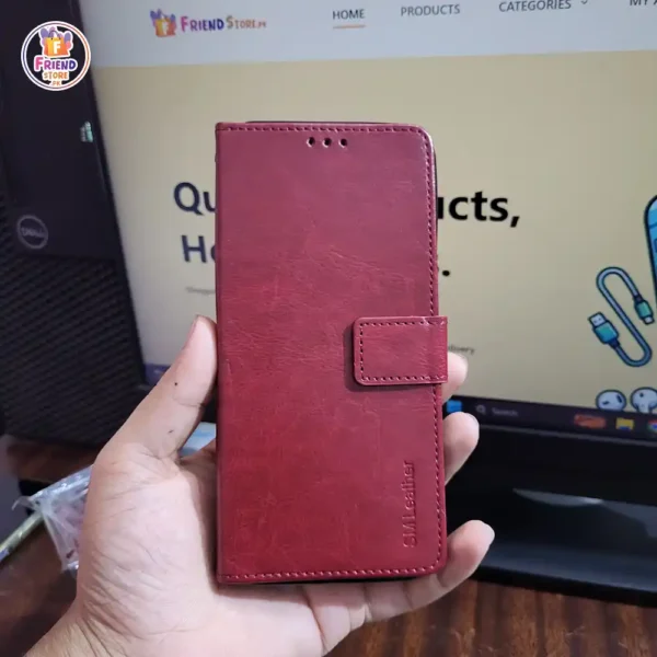 oppo-a6s-pro-leather-flip-cover-and-case-friend-store (2) Oppo A6s Pro Leather Flip Cover