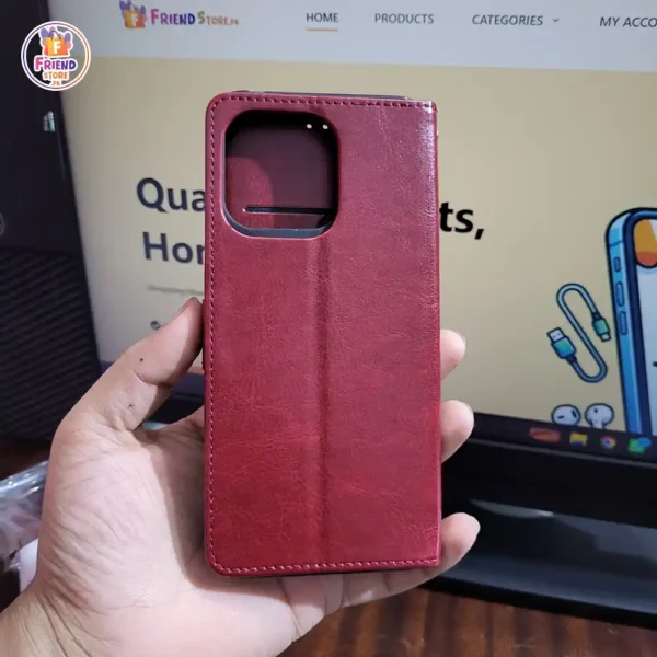 oppo-a6s-pro-leather-flip-cover-and-case-friend-store (3) Oppo A6s Pro Leather Flip Cover