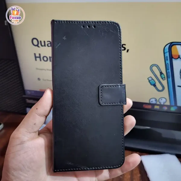 vivo-y200-leather-flip-cover-and-case-friend-store (2) vivo y200 leather flip cover